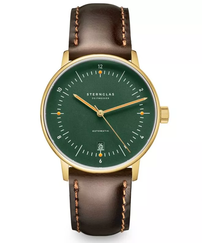 Hodinky pánske Sternglas Naos Green Gold Automatic S02-NA22-BR01