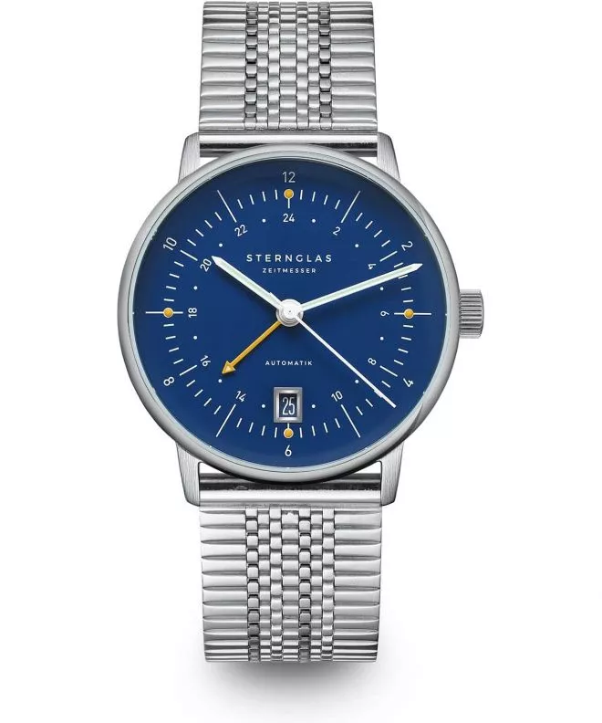 Hodinky pánske Sternglas Naos Pro GMT Automatik S02-NG06-ME08