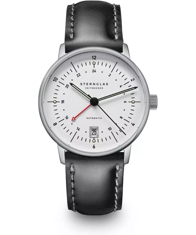 Hodinky pánske Sternglas Naos Pro GMT Automatik S02-NG10-BR02