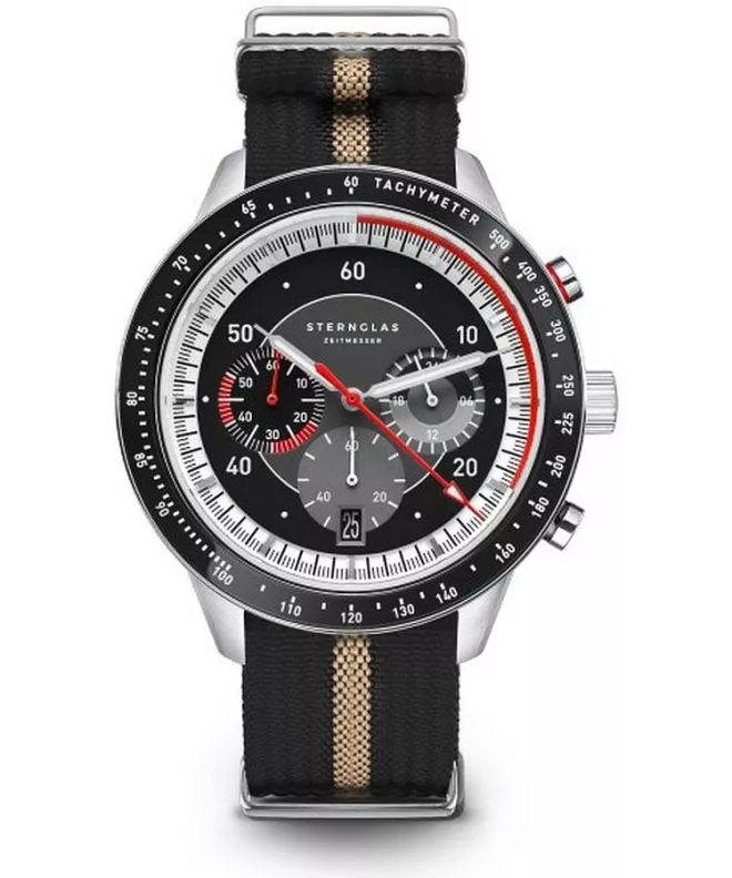 Hodinky pánske Sternglas Tachymeter 2.0 Chronograph S01-TM03-FI09