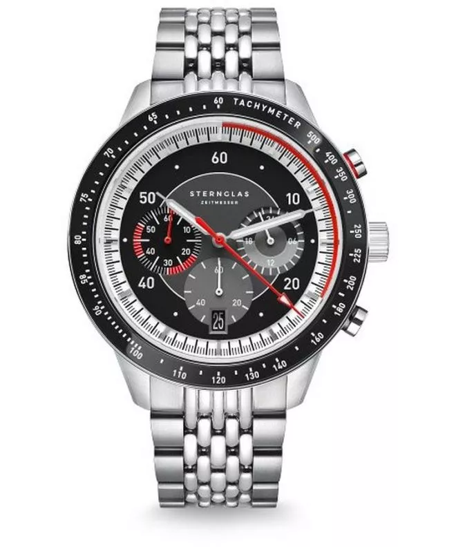 Hodinky pánske Sternglas Tachymeter 2.0 Chronograph S01-TM03-ME14