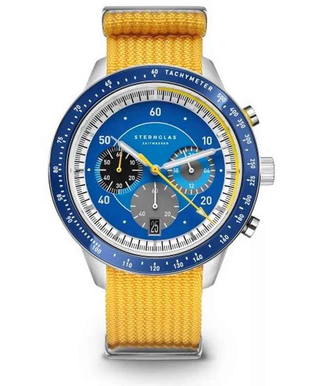 Hodinky pánske Sternglas Tachymeter 2.0 Chronograph S01-TM06-FI01