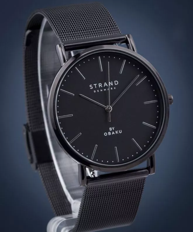 Hodinky Pánske Strand by Obaku Hudson S702GXBBMB
