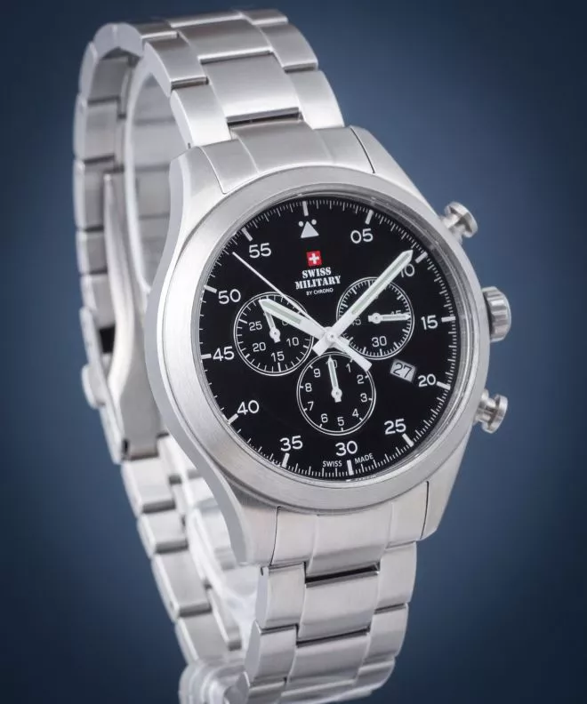 Hodinky pánske Swiss Military by Chrono Chronograph SM34076.01
