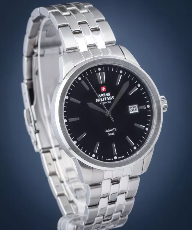Hodinky pánske Swiss Military by Chrono Quartz SMP36009.01