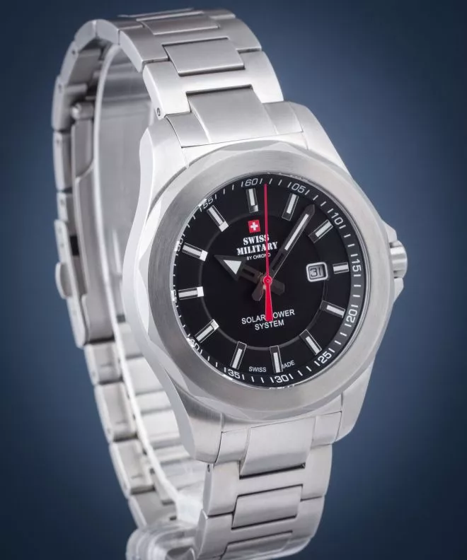 Hodinky pánske Swiss Military by Chrono Solar Power SMS34073.01