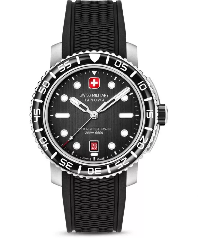 Hodinky pánske Swiss Military Hanowa Black Marlin SMWGN0001701