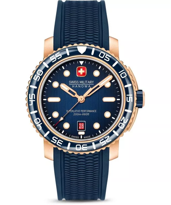 Hodinky pánske Swiss Military Hanowa Black Marlin SMWGN0001720