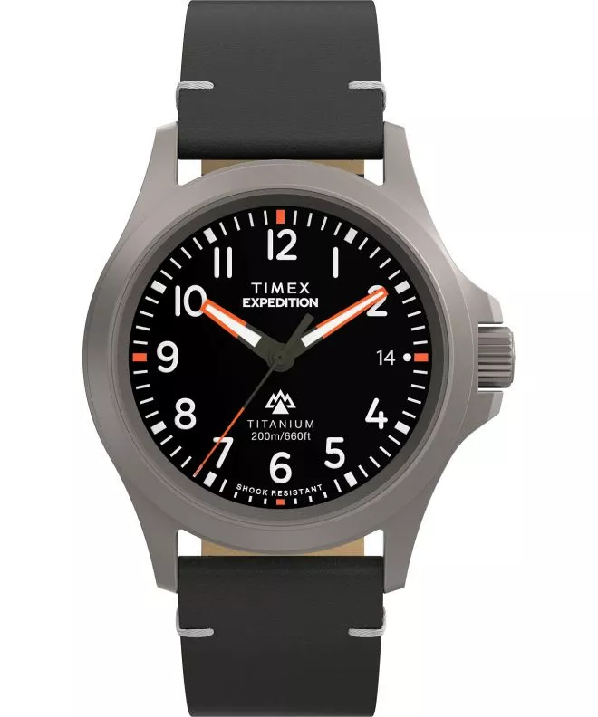 Hodinky pánske Timex Expedition Titanium Quartz TW2W78000