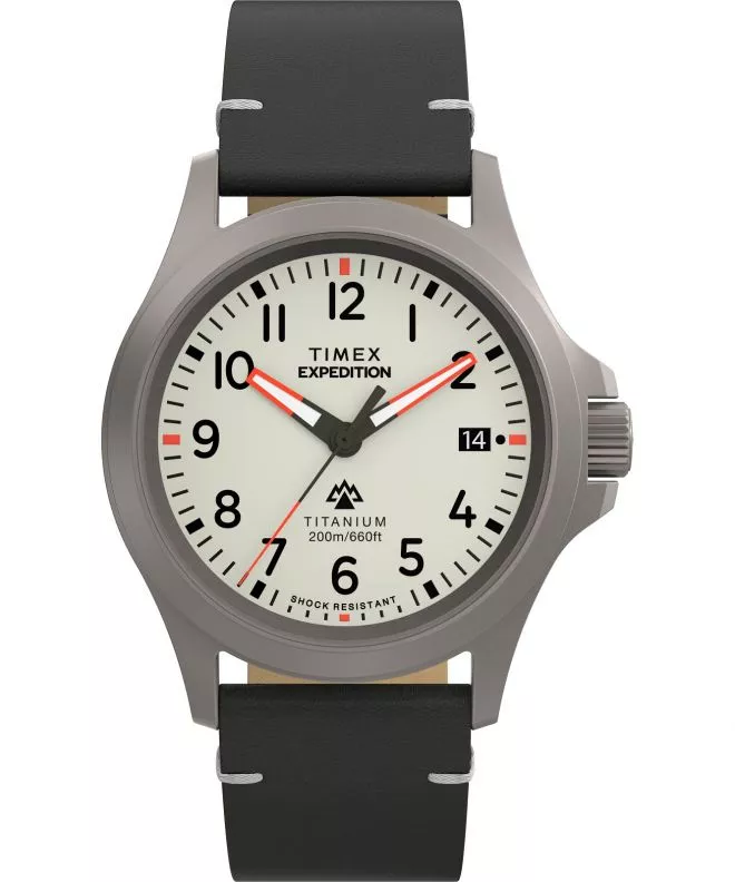 Hodinky pánske Timex Expedition Titanium Quartz TW2W78200