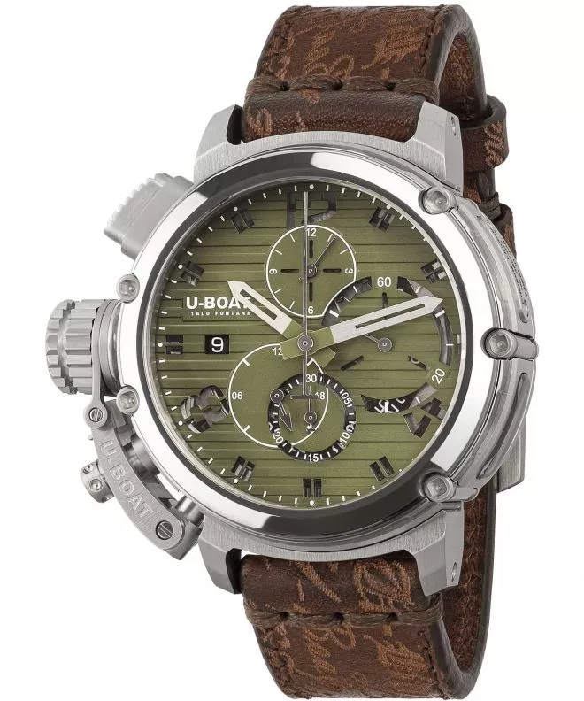 Hodinky pánske U-Boat Chimera Chrono SS Verde Limited Edition 9591