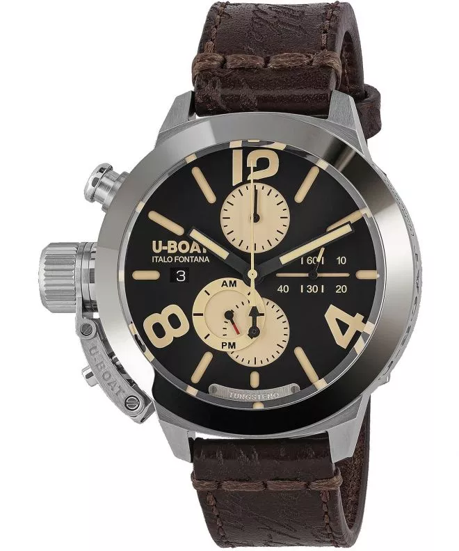 Hodinky pánske U-Boat Classico 45 Tungsteno Cas1 Automatic Chronograph 9567/A (9567)