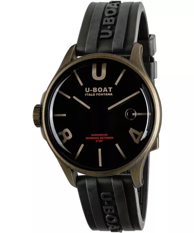 Hodinky pánske U-Boat Darkmoon 40mm BK Brown Vintage 9549