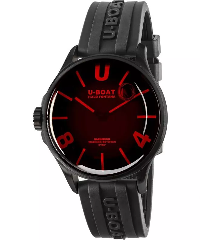 Hodinky pánske U-Boat Darkmoon 40mm Red Glass PVD 9306