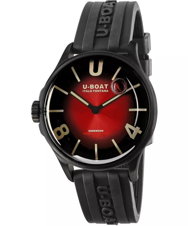 Hodinky pánske U-Boat Darkmoon 40mm Red PVD Soleil 9501