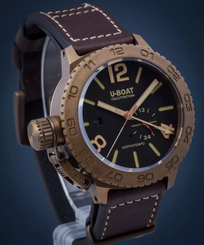 Hodinky Pánske U-Boat Doppiotempo Bronze 9008
