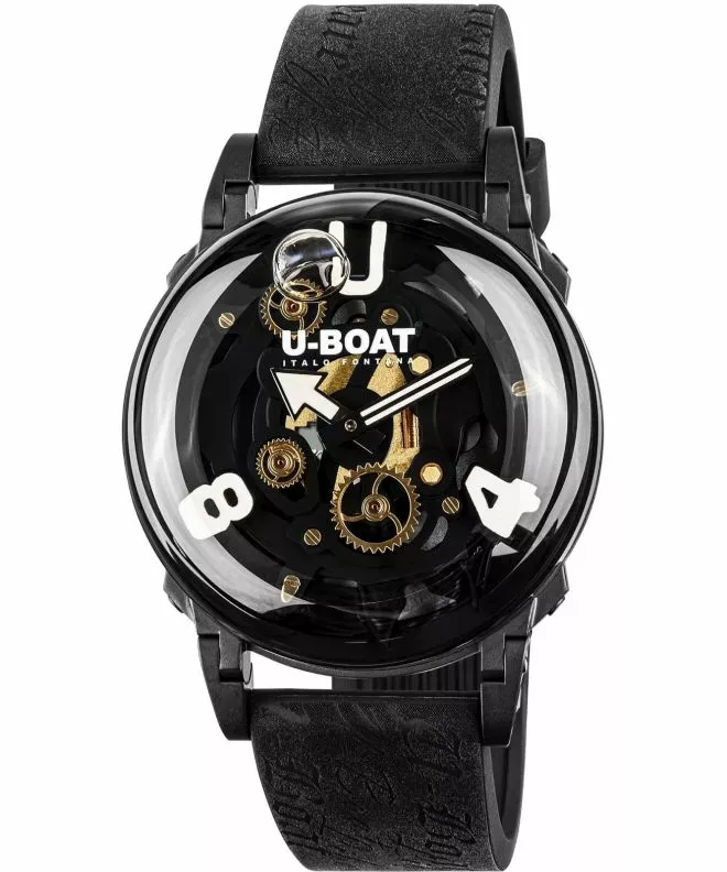 Hodinky pánske U-Boat U65 White Skeleton 3355