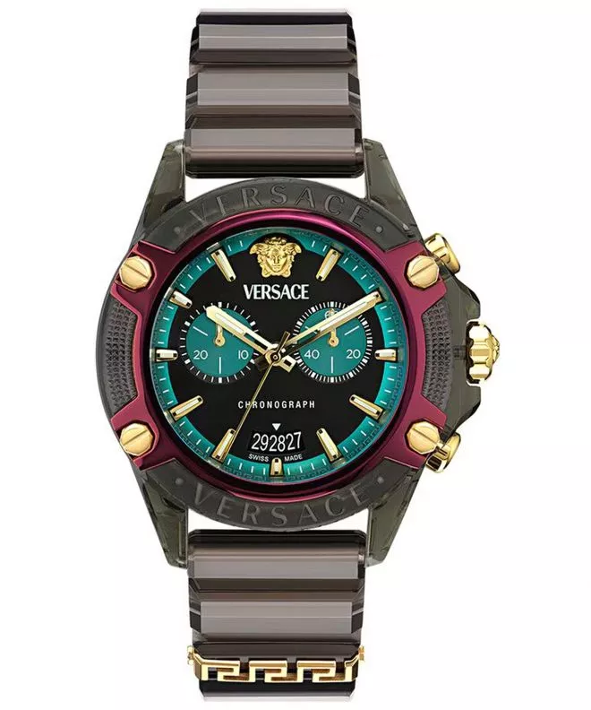 Hodinky pánske Versace New Icon Active 44 mm Chronograph VE8P00224