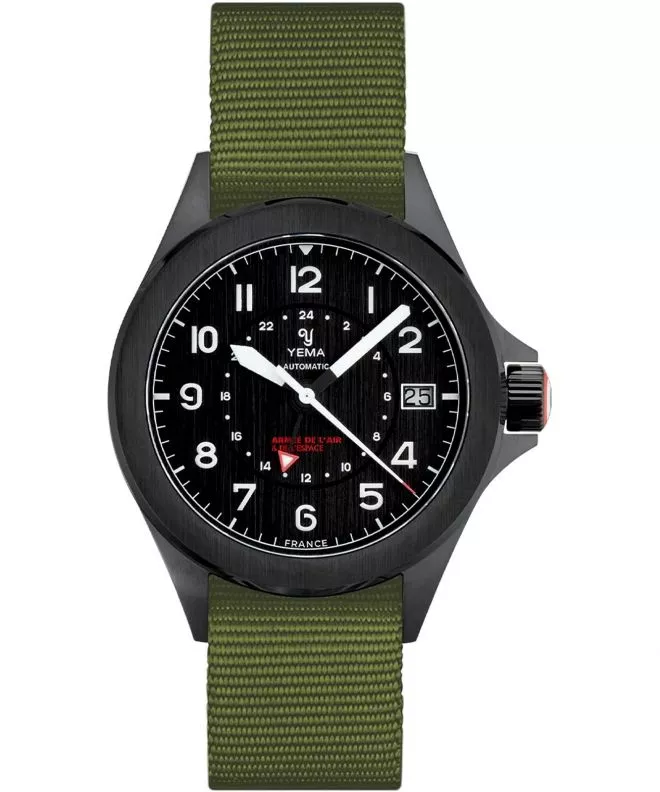 Hodinky Pánske Yema Flygraf French Air & Space Force GMT Limited Edition YAA21-3AZ63S