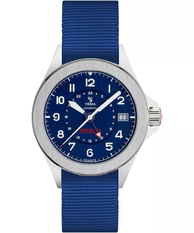 Hodinky Pánske Yema Flygraf French Air & Space Force GMT Limited Edition YAA21-GG63S
