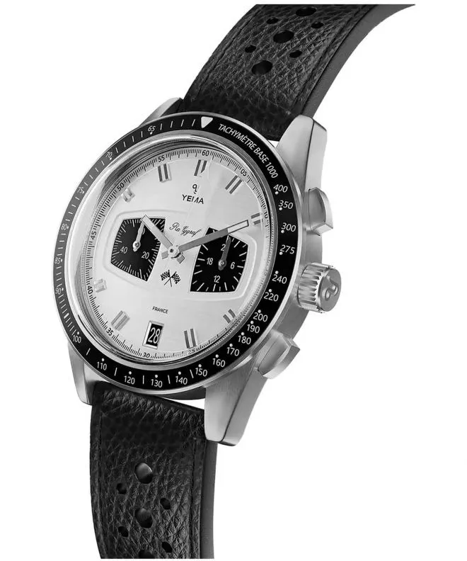 Hodinky pánske Yema Rallygraf Meca-Quartz II Panda YMHF1584-BA