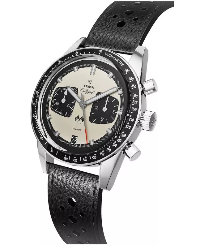 Hodinky pánske Yema Rallygraf Panda Chronograph YMHF1580-BA