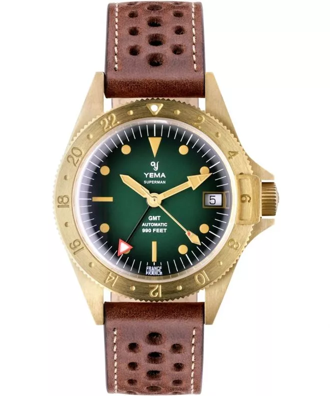 Hodinky Pánske Yema Superman Heritage GMT Bronze YGMTZ21A39-ZU31S