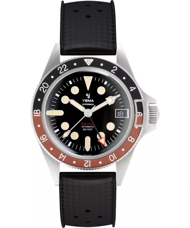 Hodinky Pánske Yema Superman Worldtime YGMT21B41-CTPS