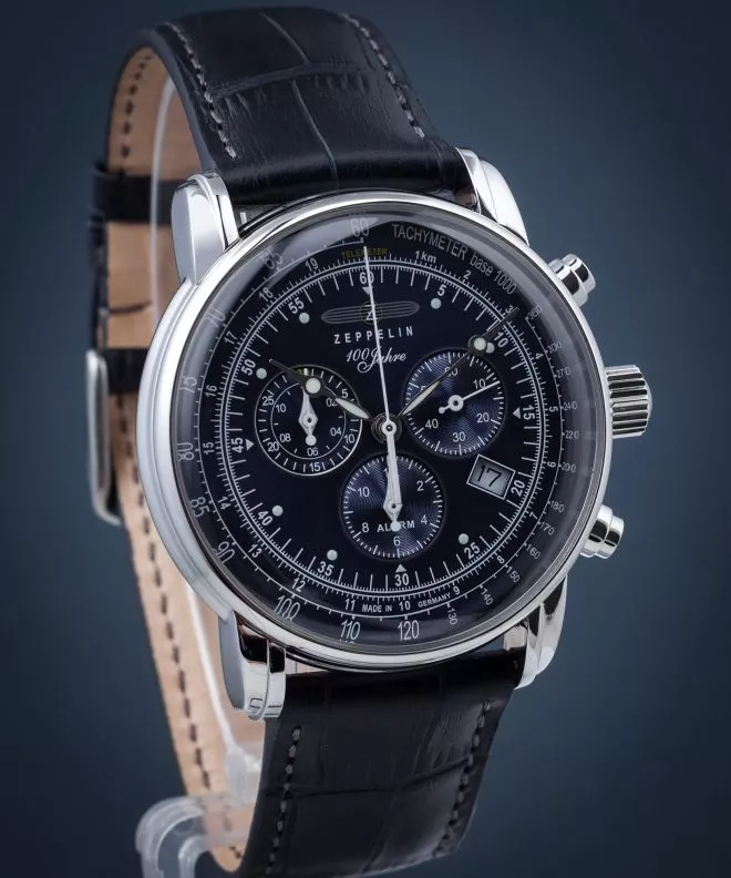 Hodinky Pánske Zeppelin 100 Jahre Chrono Alarm 7680-3