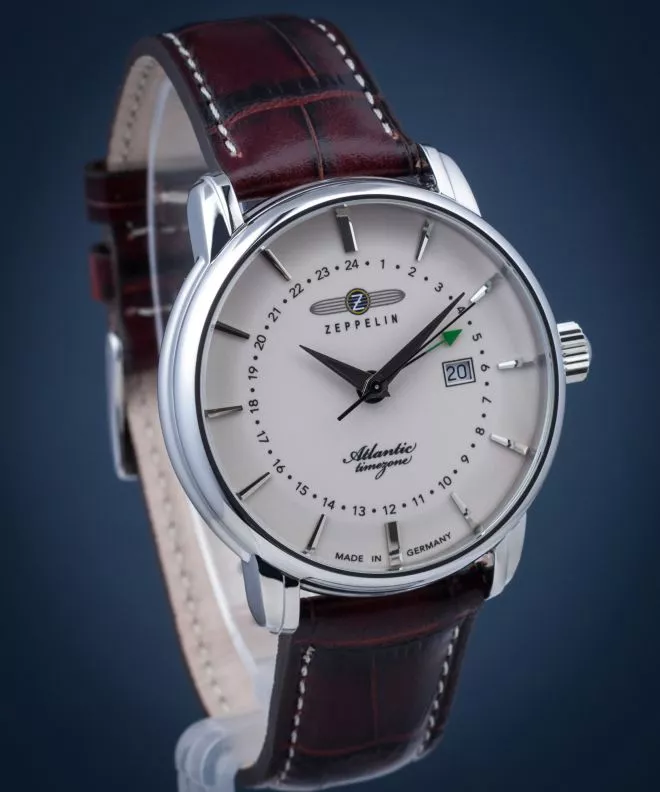 Hodinky Pánske Zeppelin Atlantic Timezone 8442-5