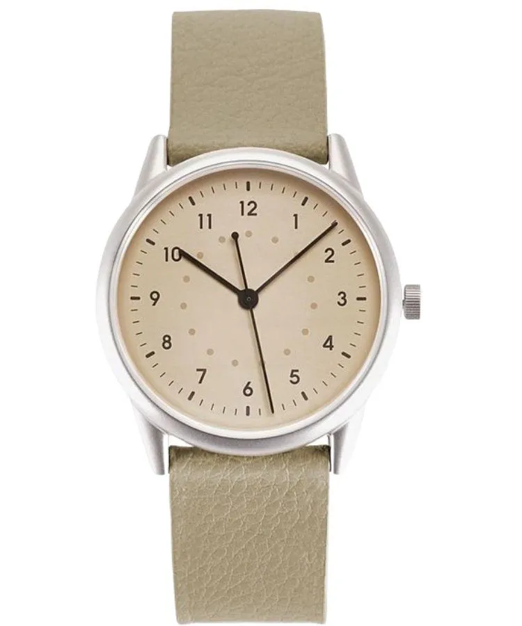 Hodinky unisex Mudita Moment NR Beige Automatic 5900316559979