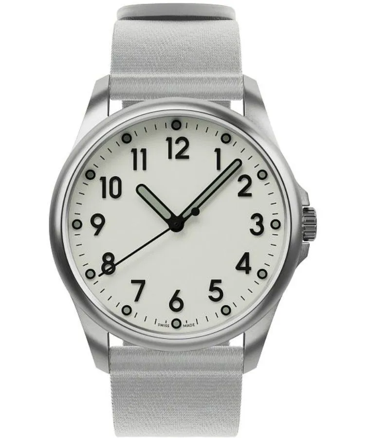 Hodinky unisex Mudita Radiant Natural White Automatic 5905913561066