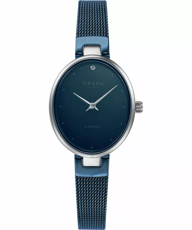 Hodinky dámske Obaku Oval Diamond V312LXCLML