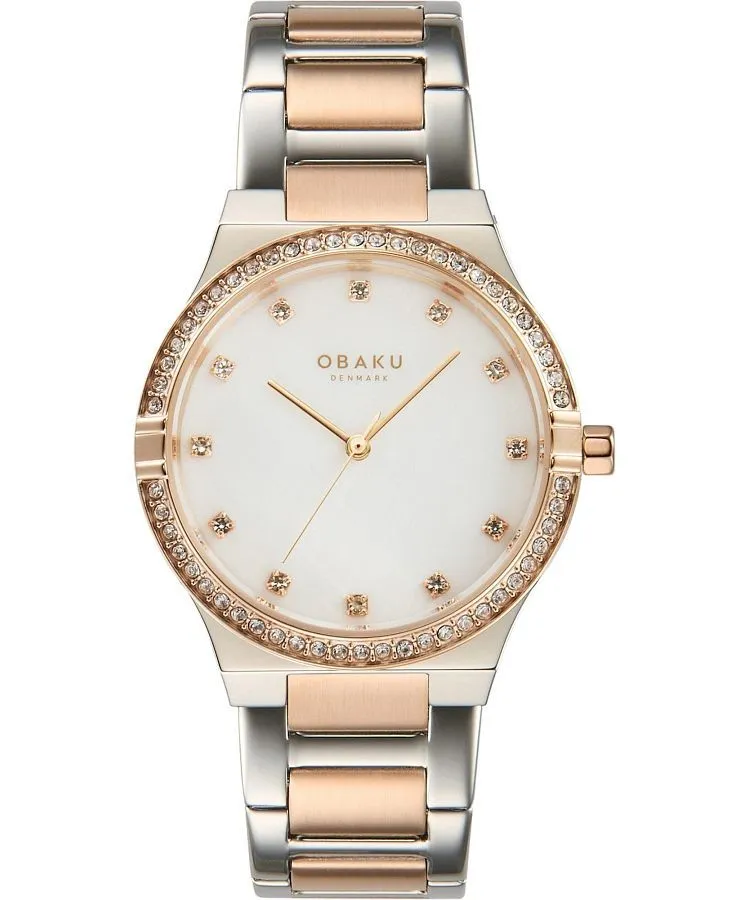 Hodinky dámske Obaku Denmark Diamond V317LEZWSH