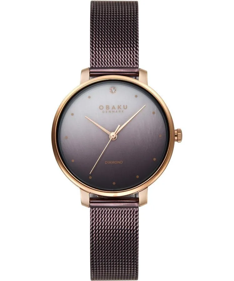 Hodinky dámske Obaku Denmark Diamond V320LXVZMN-DN