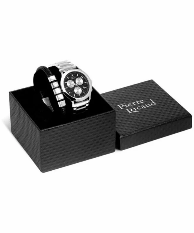 Hodinky pánske Pierre Ricaud Classic Chronograph SET P91099.5114CH619.5.BL
