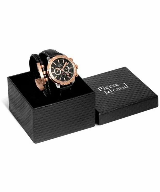 Hodinky pánske Pierre Ricaud Classic Chronograph SET P97236.R214CH627.9.BL