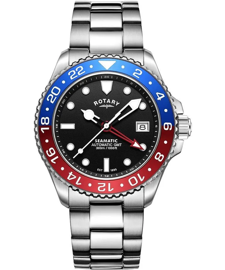Hodinky pánske Rotary Seamatic GMT Automatic GB04378/95