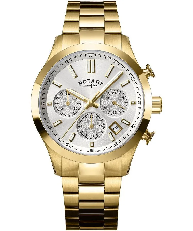 Hodinky pánske Rotary Heritage Chronograph RGB10056/70