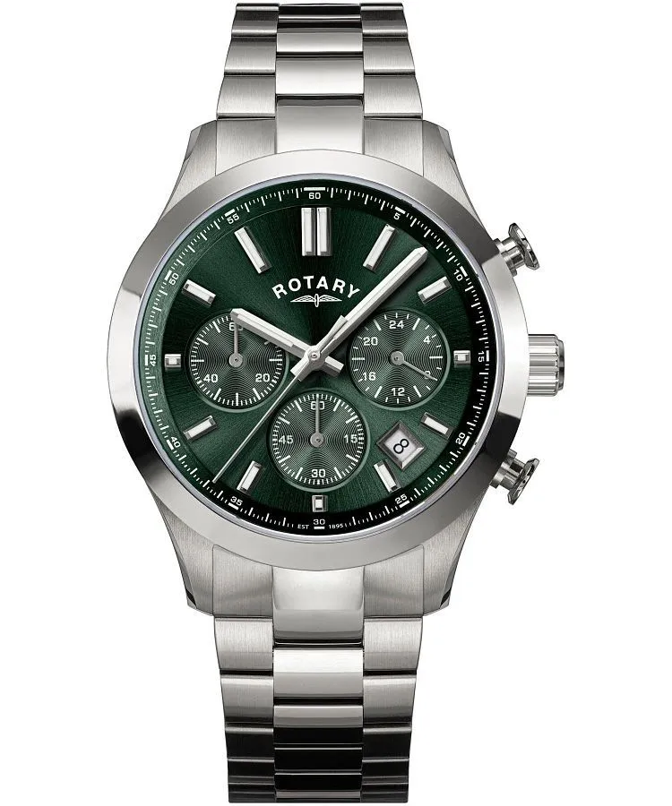 Hodinky pánske Rotary Heritage Chronograph RGB10069/24