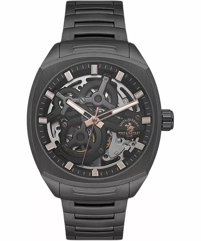 Hodinky pánske Santa Barbara Luxury Skeleton SB.5.10006-4