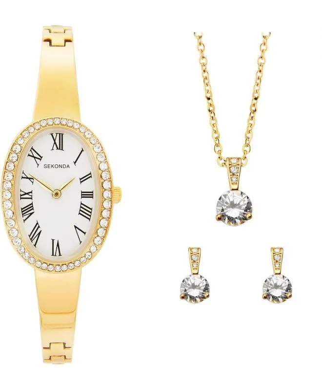 Hodinky dámske Sekonda Classic Bellamy SET 49078