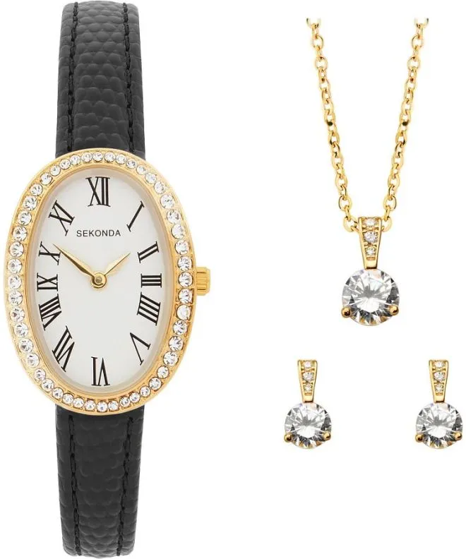Hodinky dámske Sekonda Classic Bellamy SET 49079