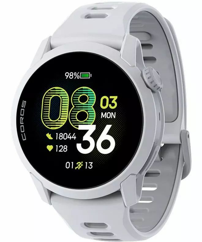 Športové Hodinky unisex Coros Pace 4 White WPACE4-WHT