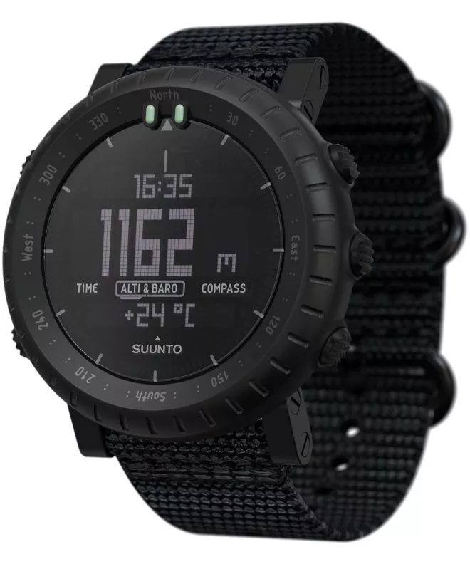 Športové Hodinky Suunto Core Alphacore Alpha Stealth SS050504000