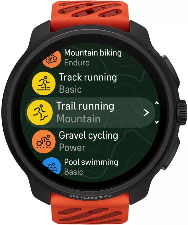 Športové Hodinky Suunto Race 2 Coral Orange [Sapphire Glass] SS051241000