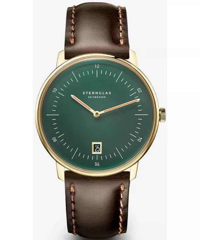Hodinky unisex Sternglas Naos Cambridge British Racing Green Limited Edition S01-NAC22-BR01