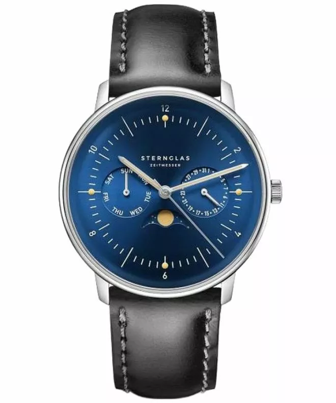 Hodinky pánske Sternglas Naos Moonphase S01-NM06-BR02