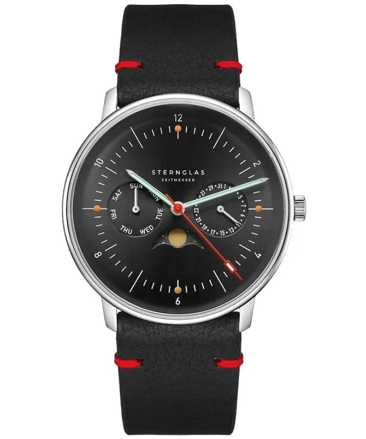 Hodinky pánske Sternglas Naos Moonphase Edition Neuwerk S01-NMN03-VI29