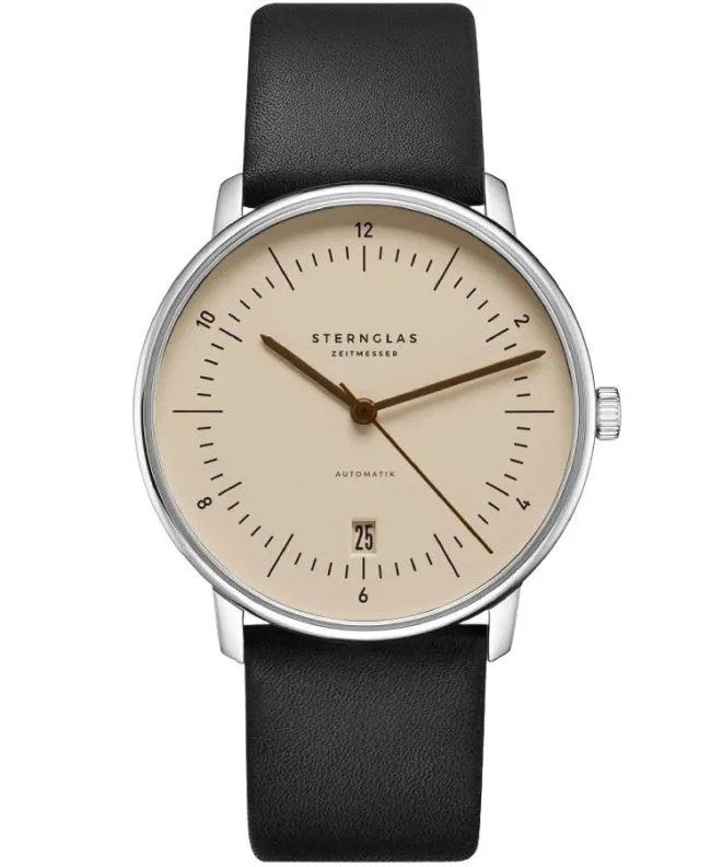 Hodinky pánske Sternglas Naos Sand Brown Automatic S02-NA54-PR07